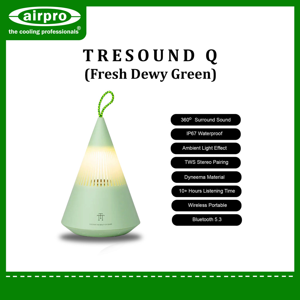 TreSound Q - Bluetooth Speaker with Light Pole