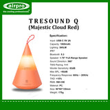 TreSound Q - Bluetooth Speaker with Light Pole