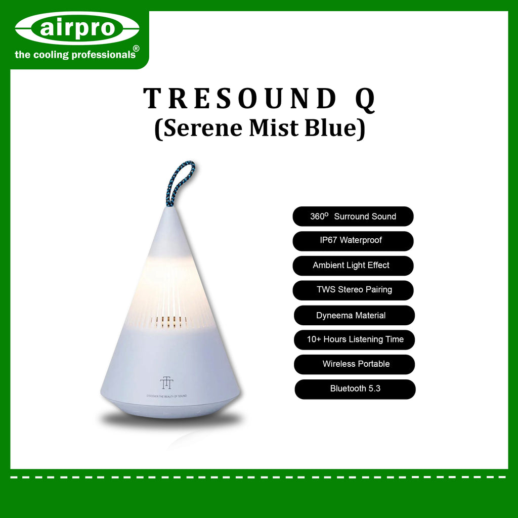 TreSound Q - Bluetooth Speaker with Light Pole