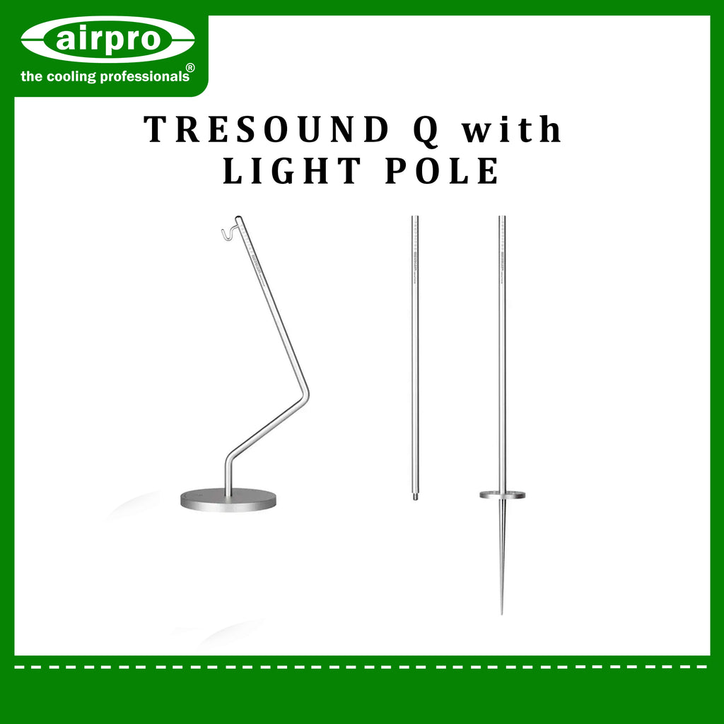 TreSound Q - Bluetooth Speaker with Light Pole