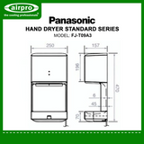Panasonic Hand Dryer Standard Series -FJT09A3