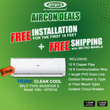 FREE INSTALLATION & SHIPPING PROMO!! HAIER CLEAN COOL 2.0HP HSU -18TSV13(DC)-SC