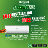 FREE INSTALLATION & SHIPPING PROMO!! HAIER CLEAN COOL PRO 2.5HP HSU-25PSV32