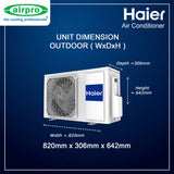 FREE INSTALLATION & SHIPPING PROMO!! HAIER UV COOL CONNECT PRO 2.5HP HSU-25QSV32-W