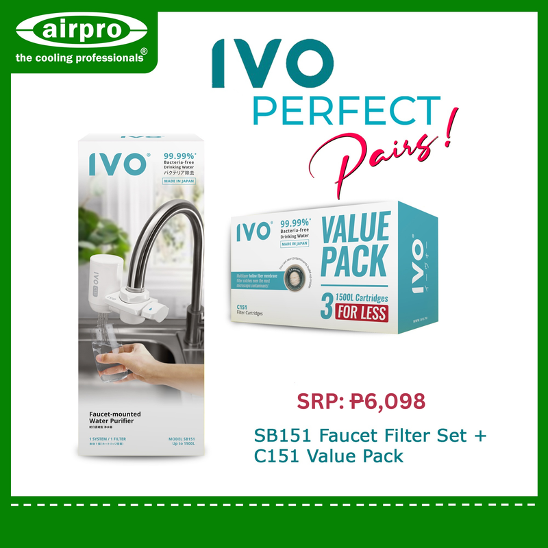 IVO BUNDLE PROMO (CASH): SB151 + C151 Value Pack