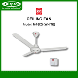KDK Ceiling Fan, Model: M48XG (white)