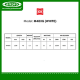 KDK Ceiling Fan, Model: M48XG (white)