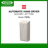 KDK Hand Dryer (Eco Dry) Model: T10TA (Jet Type)