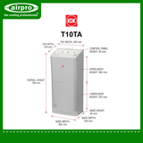 KDK Hand Dryer (Eco Dry) Model: T10TA (Jet Type)