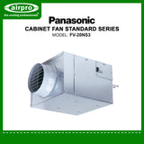 Panasonic Low Noise Cabinet Fan - FV-20NS3