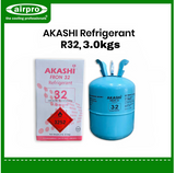 Akashi Refrigerant - R-32, 3.0kgs (code: 0919)