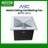 ABC Metal Ceiling Ventilating Fan - AVF-33MD2