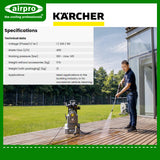 KARCHER HD 4/10 X CLASSIC HIGH PRESSURE WASHER