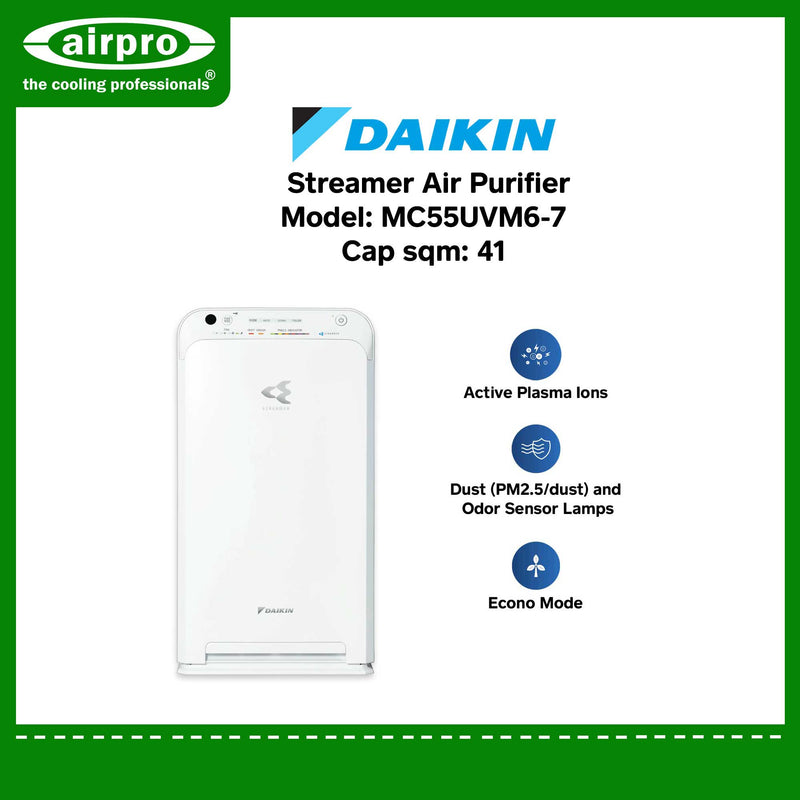 DAIKIN Streamer Air Purifier 55 Type - MC55UVM6-7