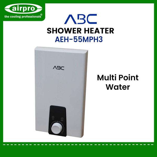 Multi Point Shower ABC Shower Heater Multi Point - AEH-55MPH3 – Air Prosystems Inc. Online ...
