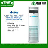 HAIER 4.0HP FLOOR MOUNTED AP105S2SK1SA