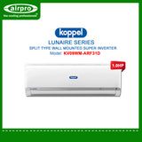 KOPPEL LUNAIRE INVERTER 1.0HP SPLIT TYPE KV09WM-ARF31D