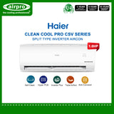 HAIER CLEAN COOL PRO 1.0HP SPLIT TYPE INVERTER HSU-09CSV32