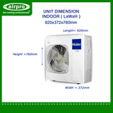 HAIER 4.0HP FLOOR MOUNTED AP105S2SK1SA