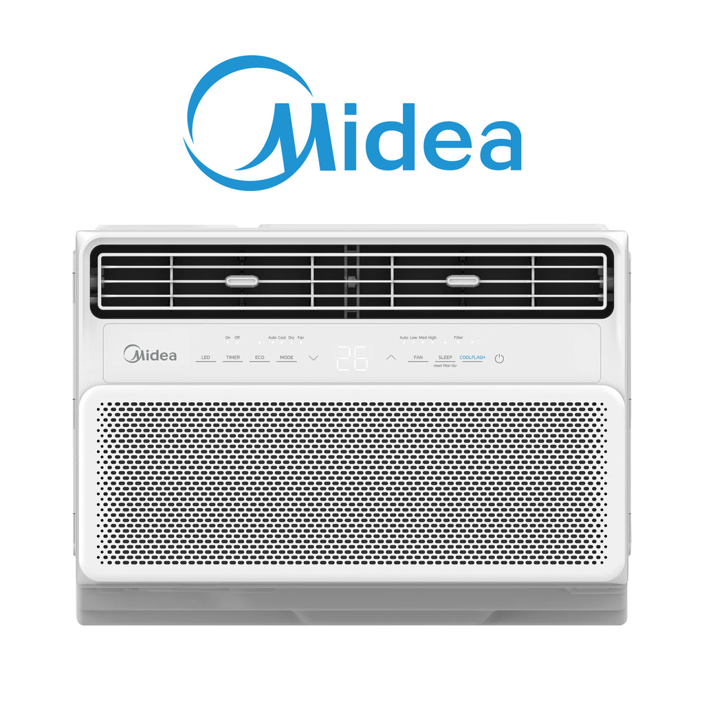 Midea Qube Compact Inverter Window Type Air-Conditioner 1.0HP - MWWA-0 ...