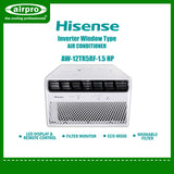 HISENSE 1.5 HP WINDOW TYPE INVERTER AW-12TR5RF