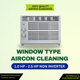 Cleaning Window Type Aircon
