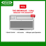 TCL 1.0 HP WINDOW TYPE INVERTER TAC-09CWI/UJE