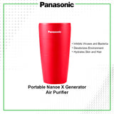 Panasonic Portable NanoeX Generator F-GPT01A-R (Red Color)