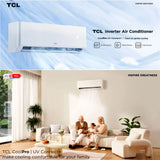 TCL COOLPRO UV CONNECT+ 1.0 HP Split Type Air Conditioner TAC-10CSD/MEI2 (UNIT ONLY)